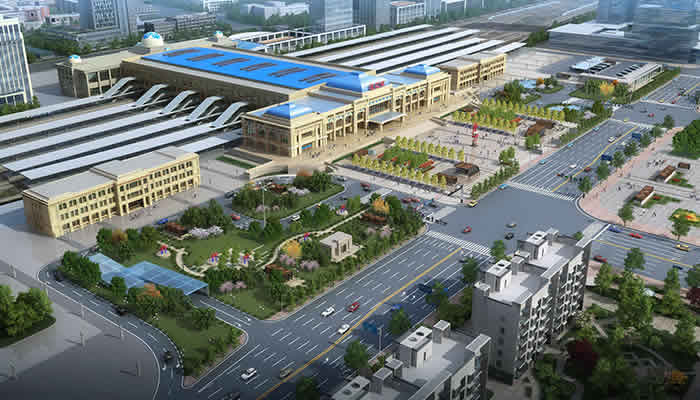 通辽市高铁站南广场